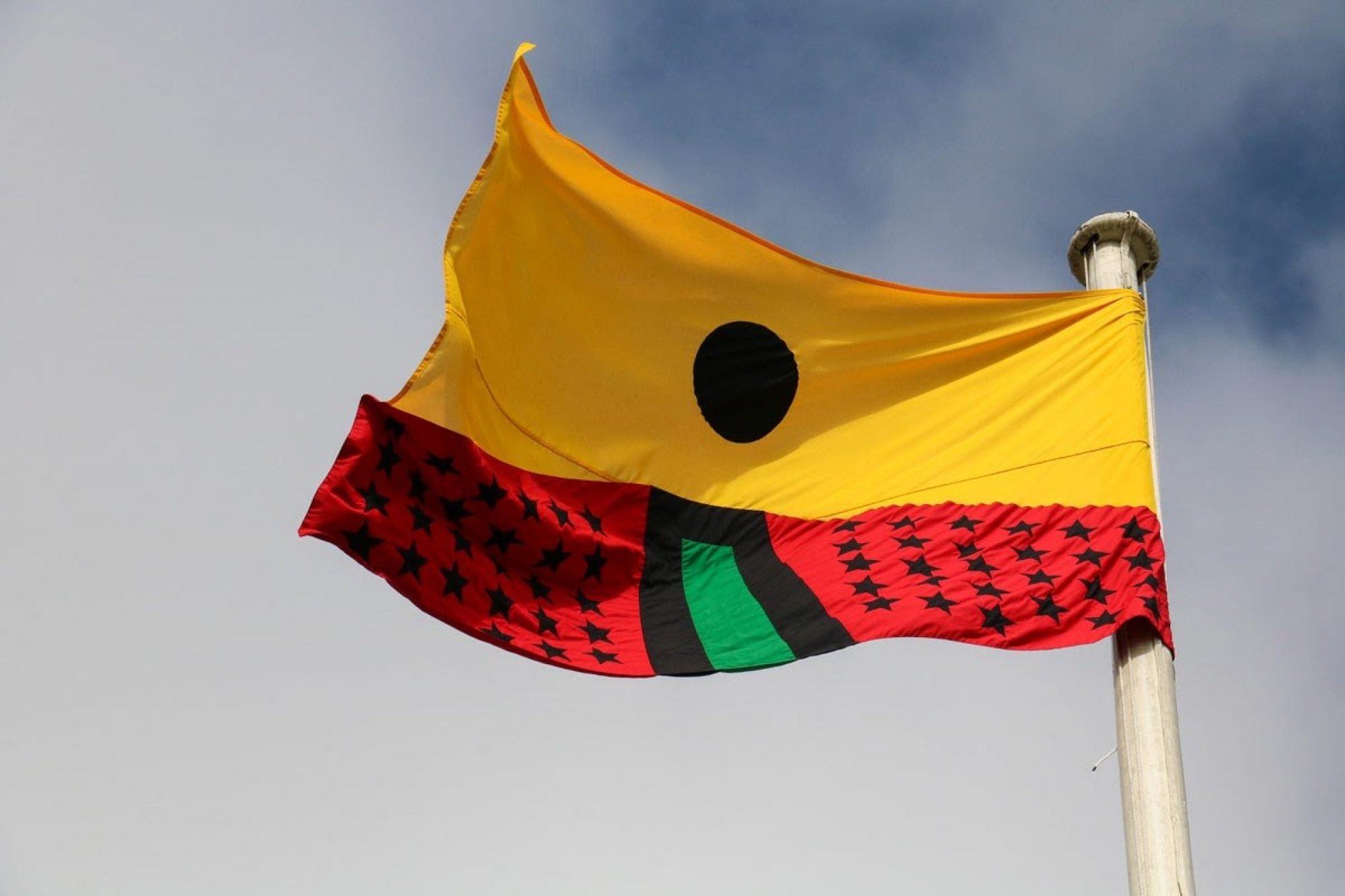 Achiampong Pan African Flag For The Relic Travellers Alliance