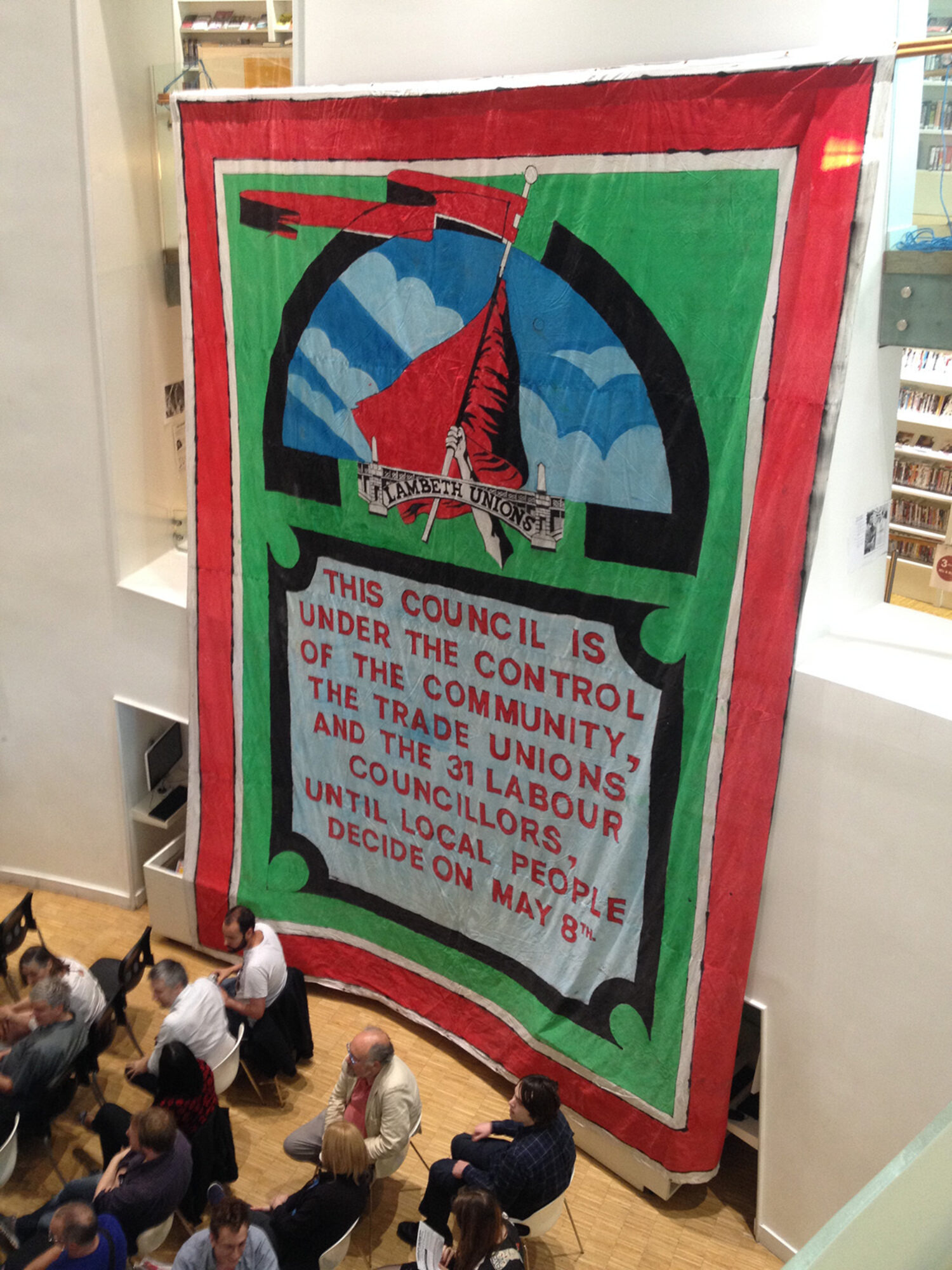 Lambeth Town Hall Banner
