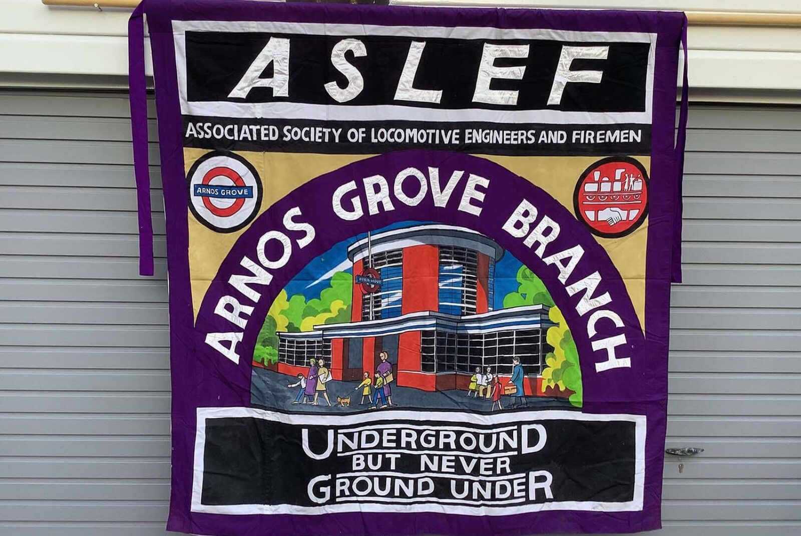 Ed Hall Aslef banner header