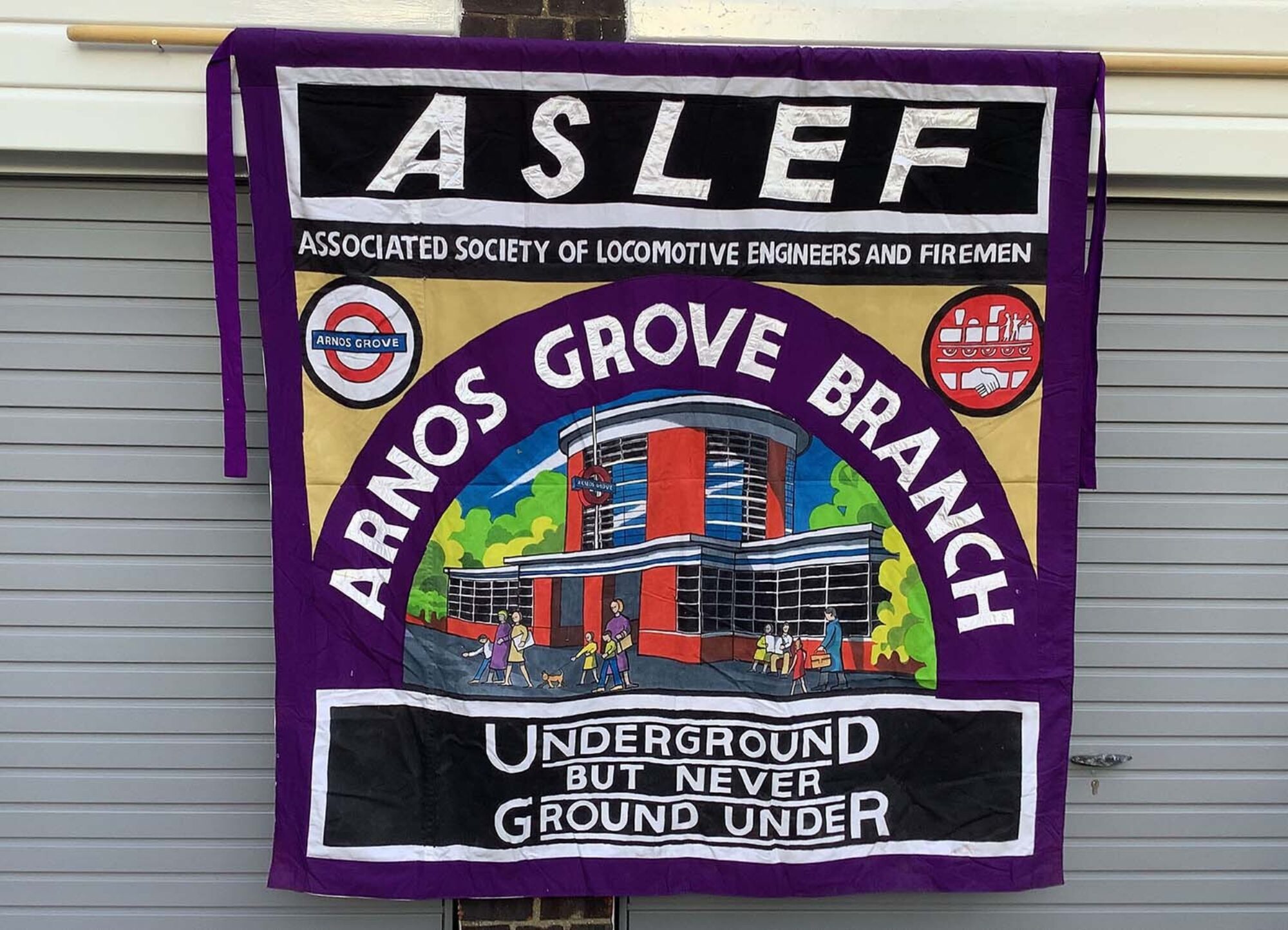 Ed Hall Aslef banner header