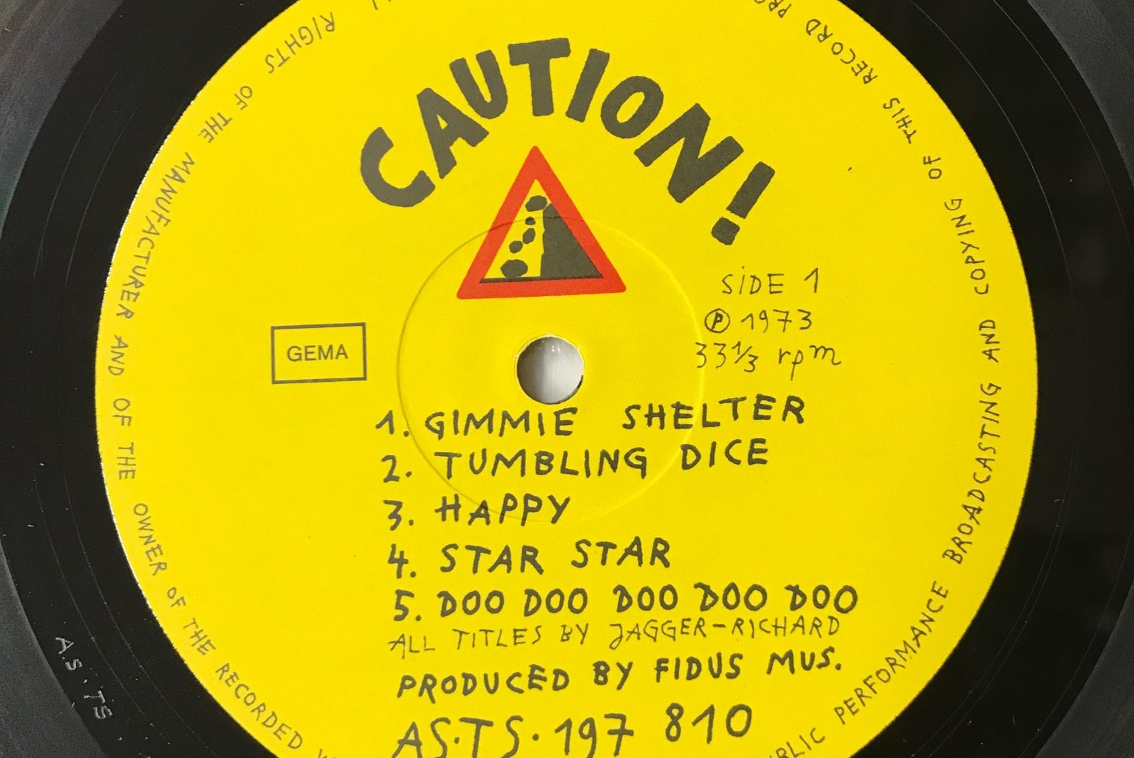 Rolling Stones Label