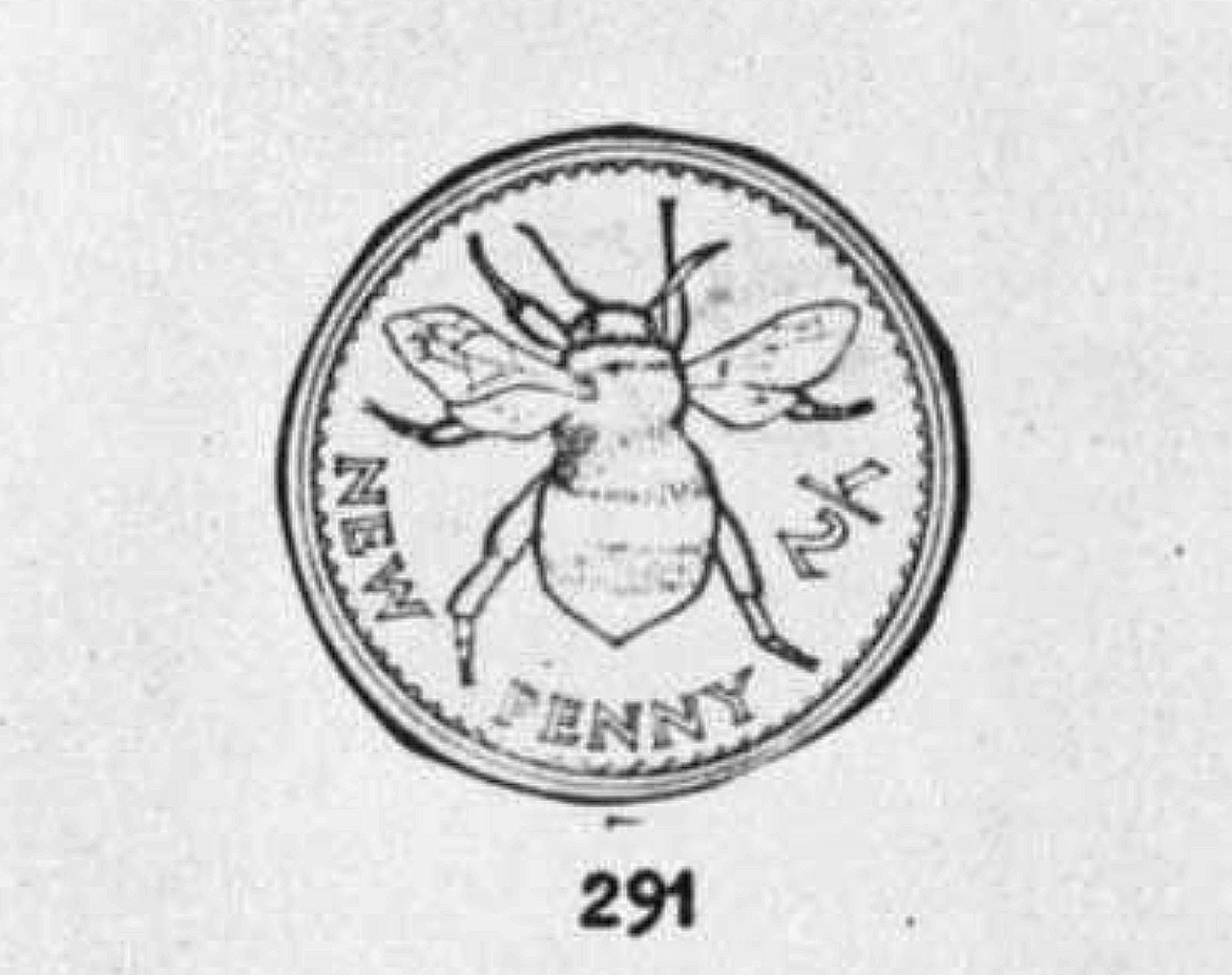 Decimal Designs Tna Bee Halfp Copy