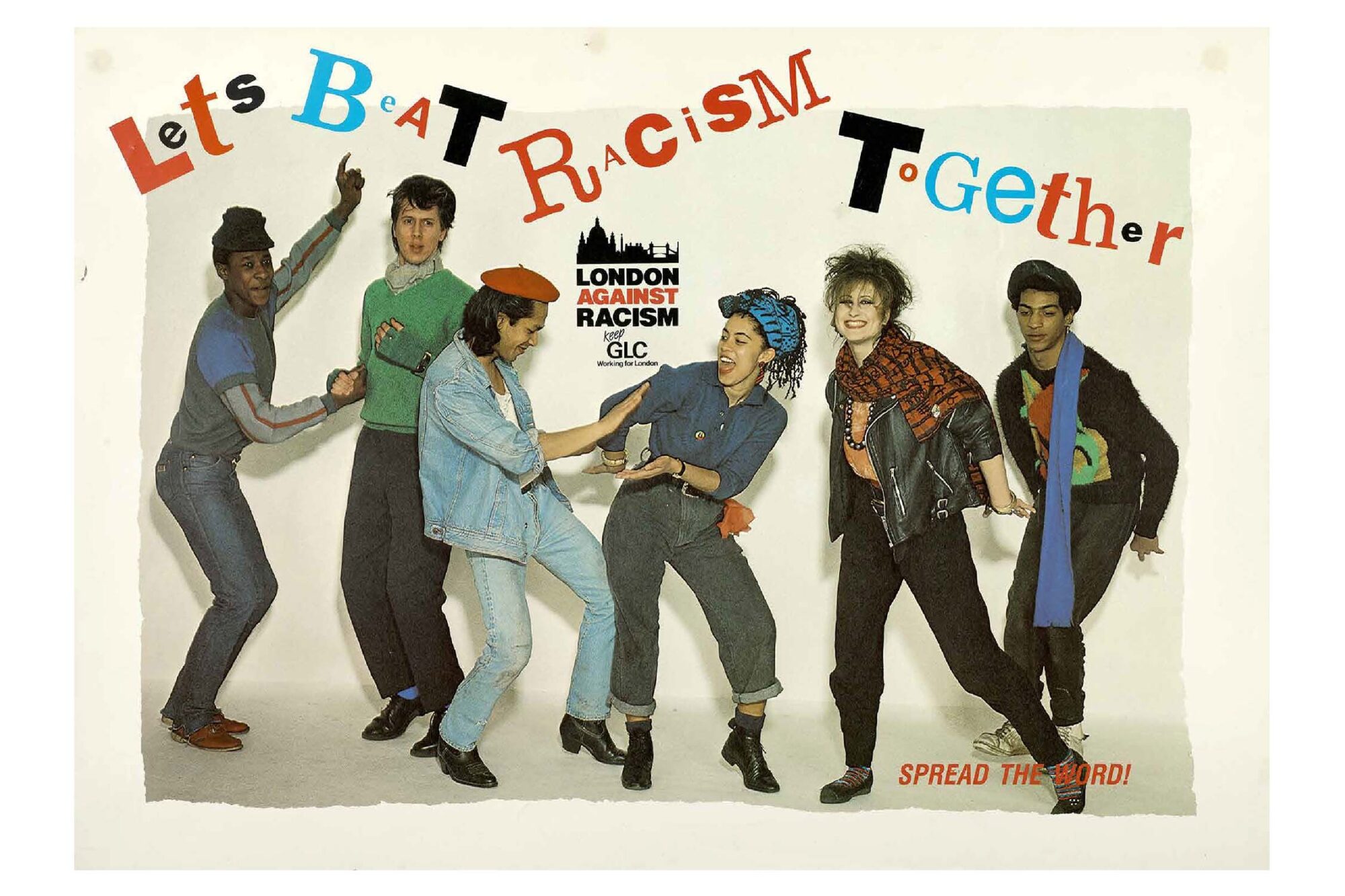 Londons Ours Anti Racism Poster