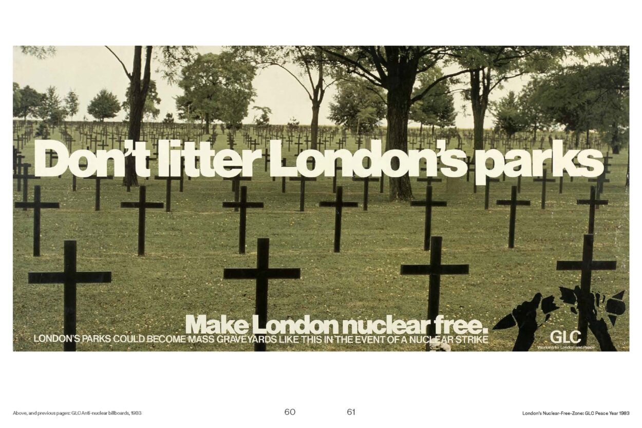 Londons Ours Peace Poster