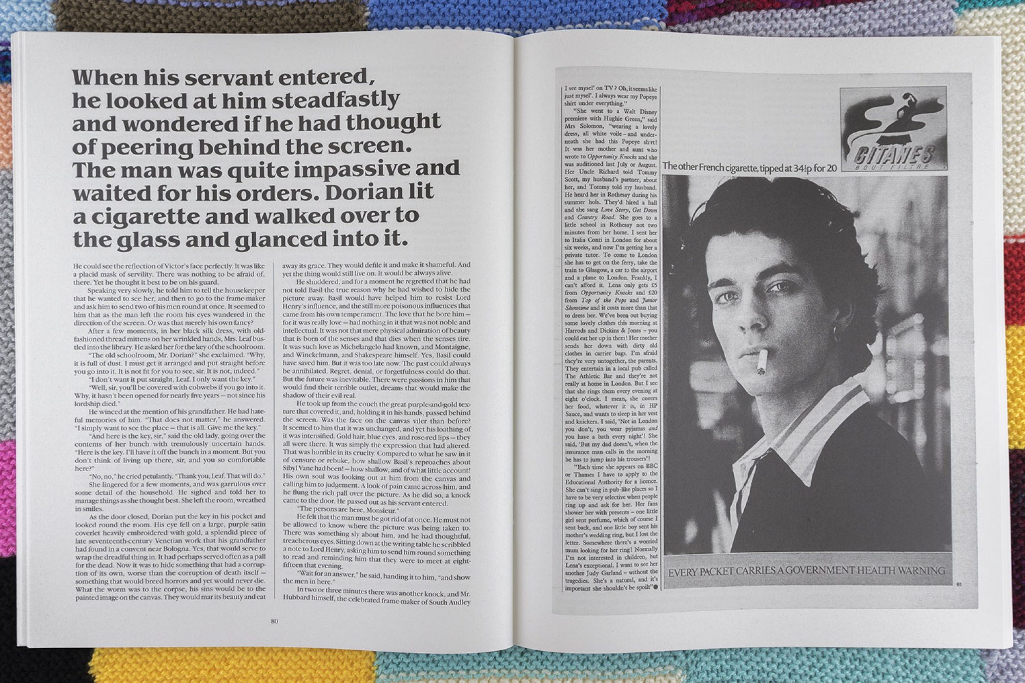 Picture Of Dorian Int Cigarette