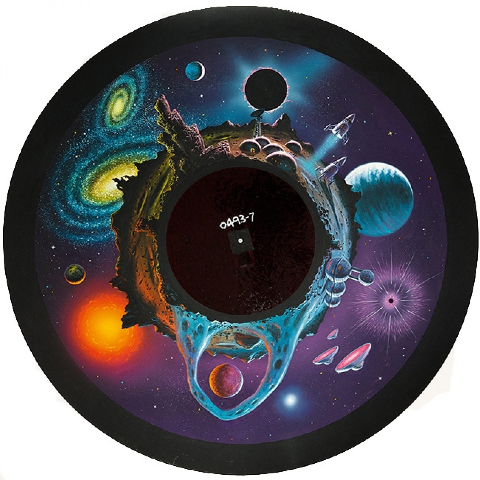 Wheels Of Light Space Ritual Wheel Optikinetics David A Hardy Copy